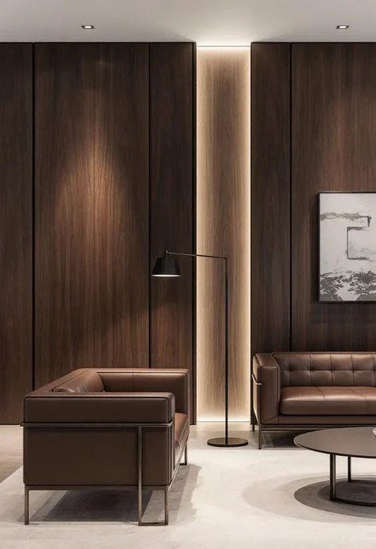 Sample | Luxury wall panel | Dark Brown